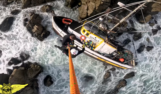 Pollution Control Efforts at Point Reyes Fishing Vessel Incident